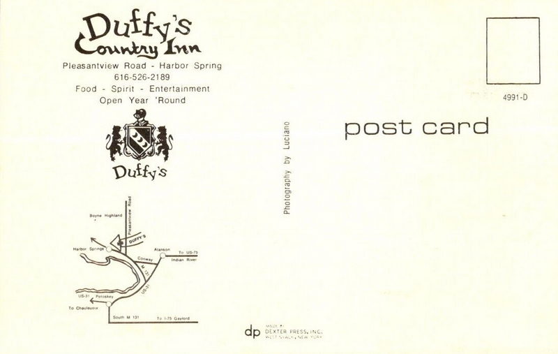 Duffys Country Inn (Hoppies) - Vintage Postcard (newer photo)